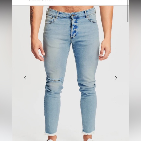 SER.O.YA Nate skinny jeans, coastline size 30 NWT - Picture 2 of 9